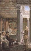 Alma-Tadema, Sir Lawrence A Juggler (mk23) Spain oil painting artist